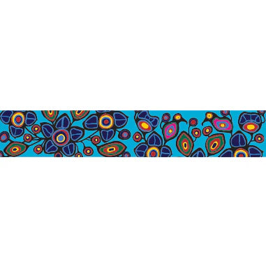 Norval Morrisseau Flowers and Birds Lanyard