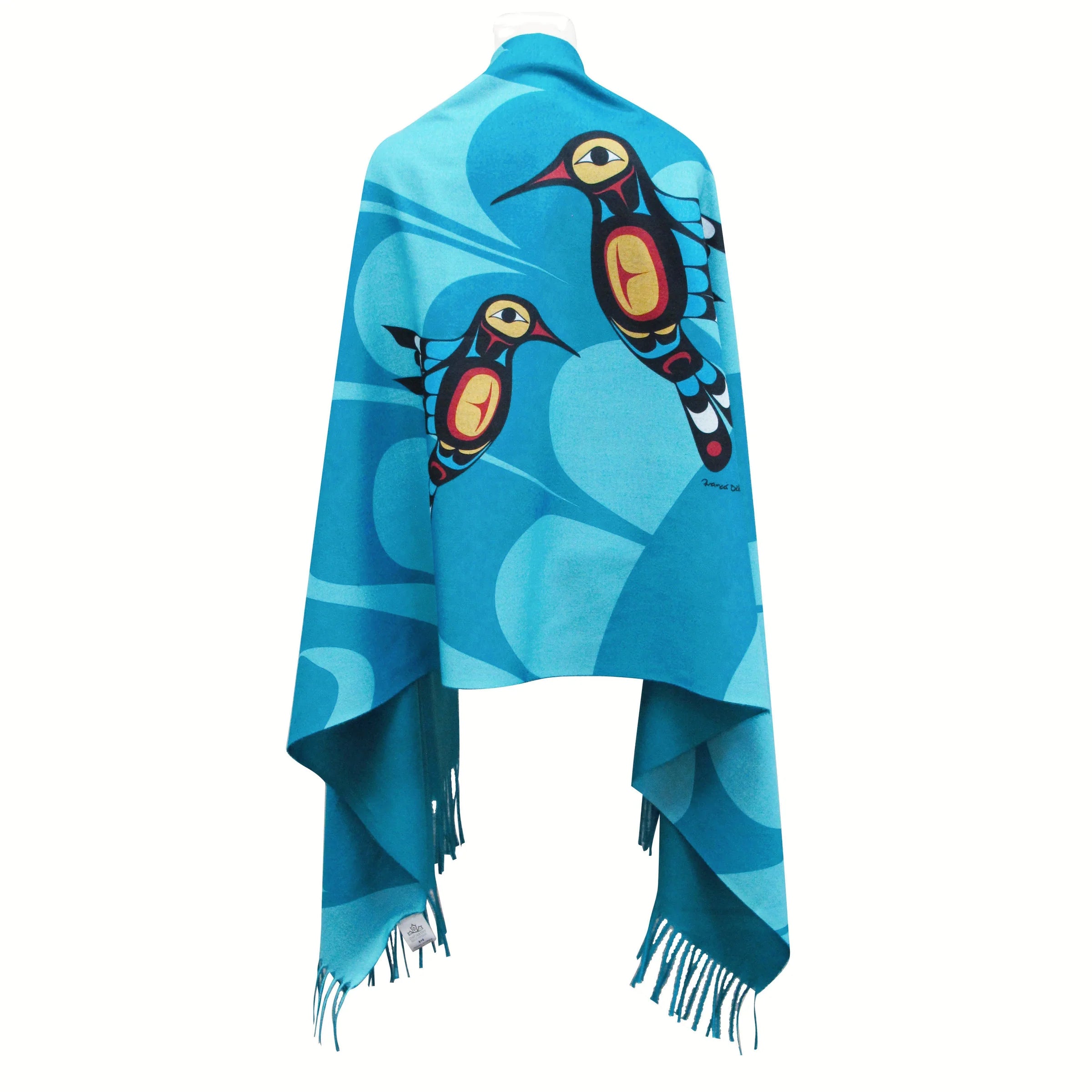 Hummingbird Eco-Shawl