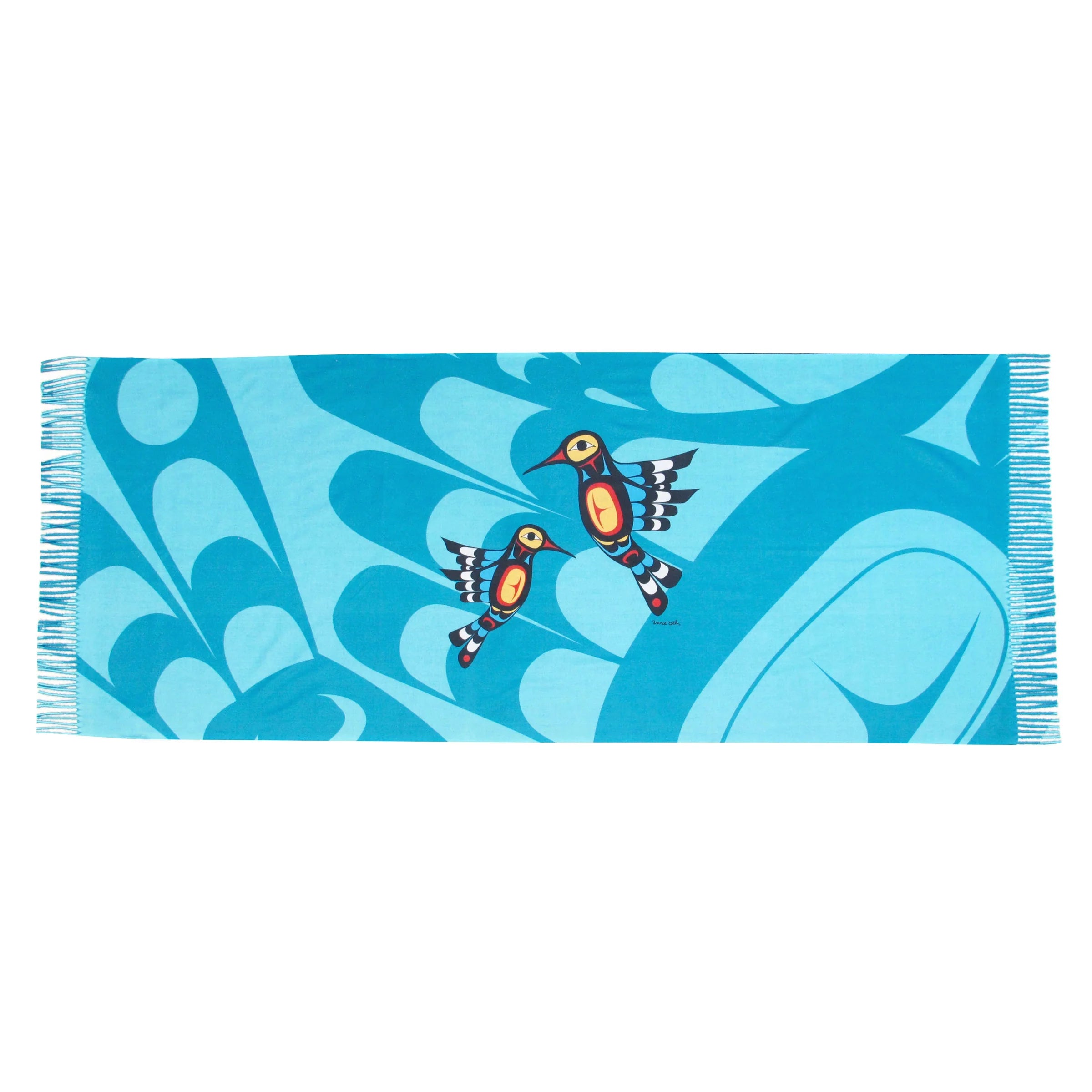 Hummingbird Eco-Shawl