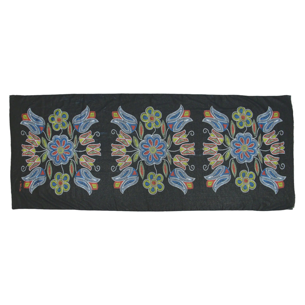 Deb Malcolm Silver Threads Eco-Scarf