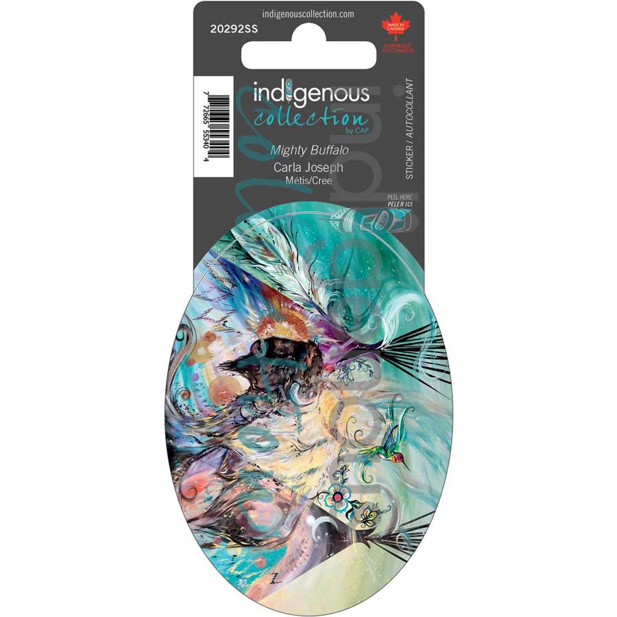 Mighty Buffalo Sticker