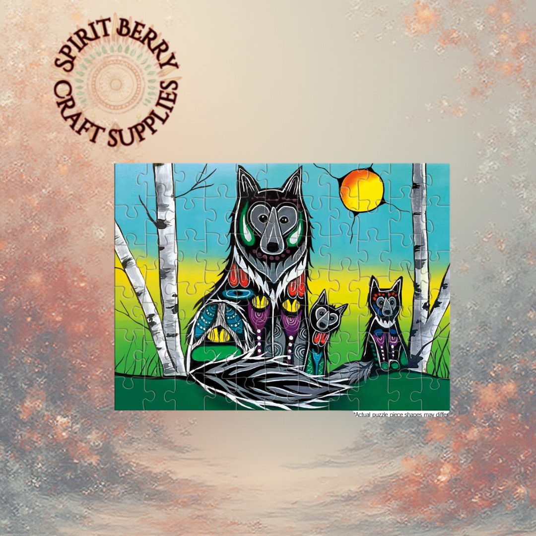 Jigsaw Puzzle - Jessica Somers - Wolf Family