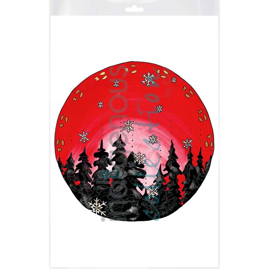 Moon/Lune 12 Art Print by Sonia De Grand'Maison