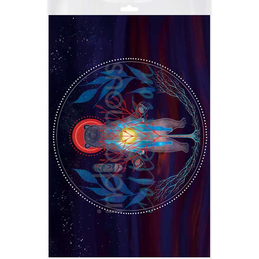 NaÎtre partout / Nanitawikiw Art Print by Artist Eruoma Awashish