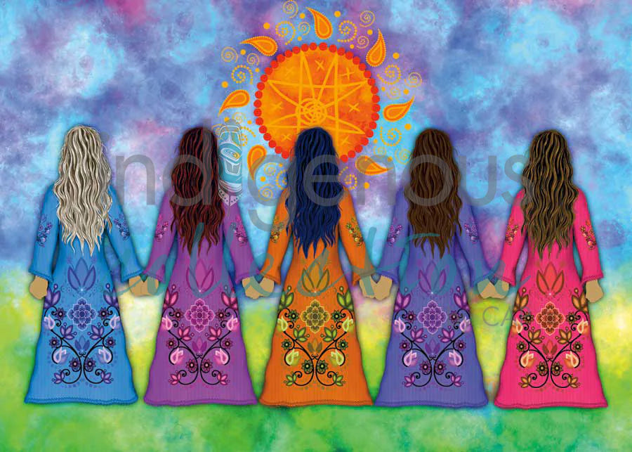 Tracey Metallic - Sisterhood - Art Print Plaque