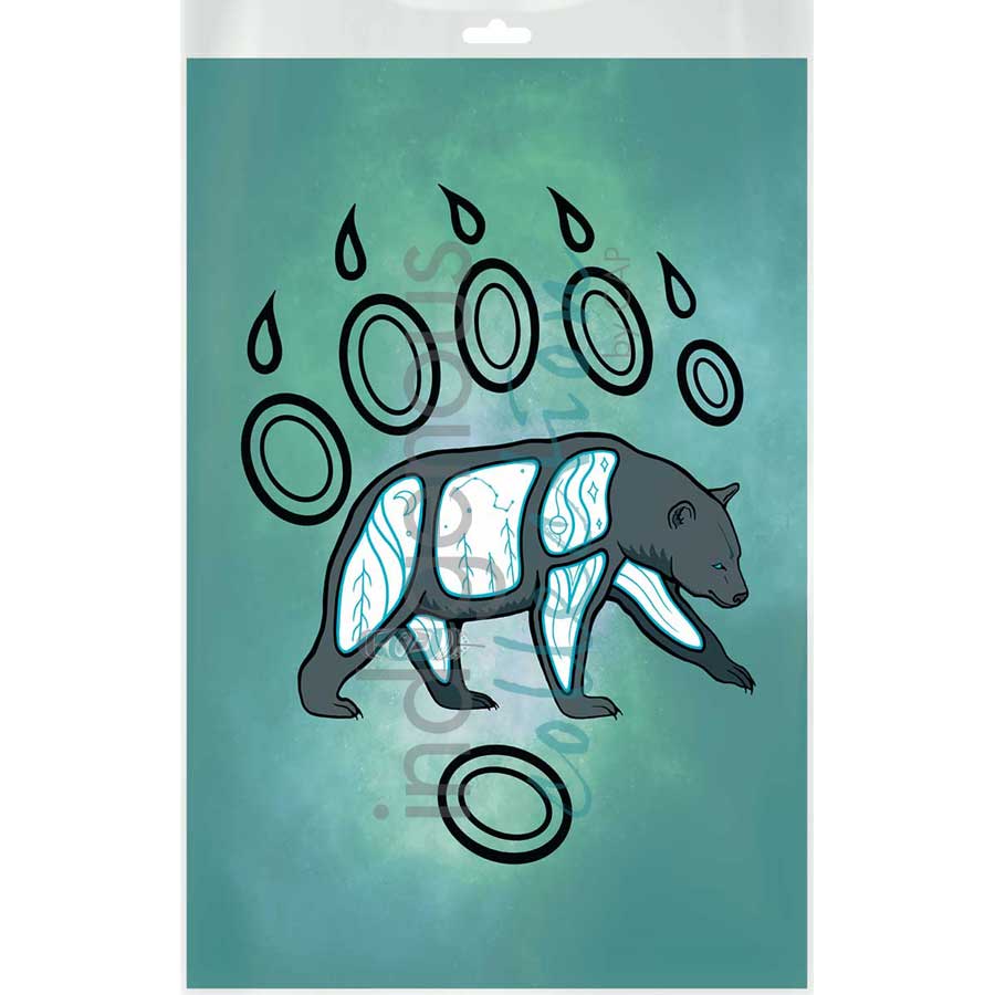 Spirit Bear Art Print by Adrienne Assinewai