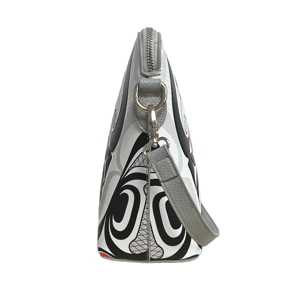 Curtis Wilson Killer Whale Crosshatch Art Bag