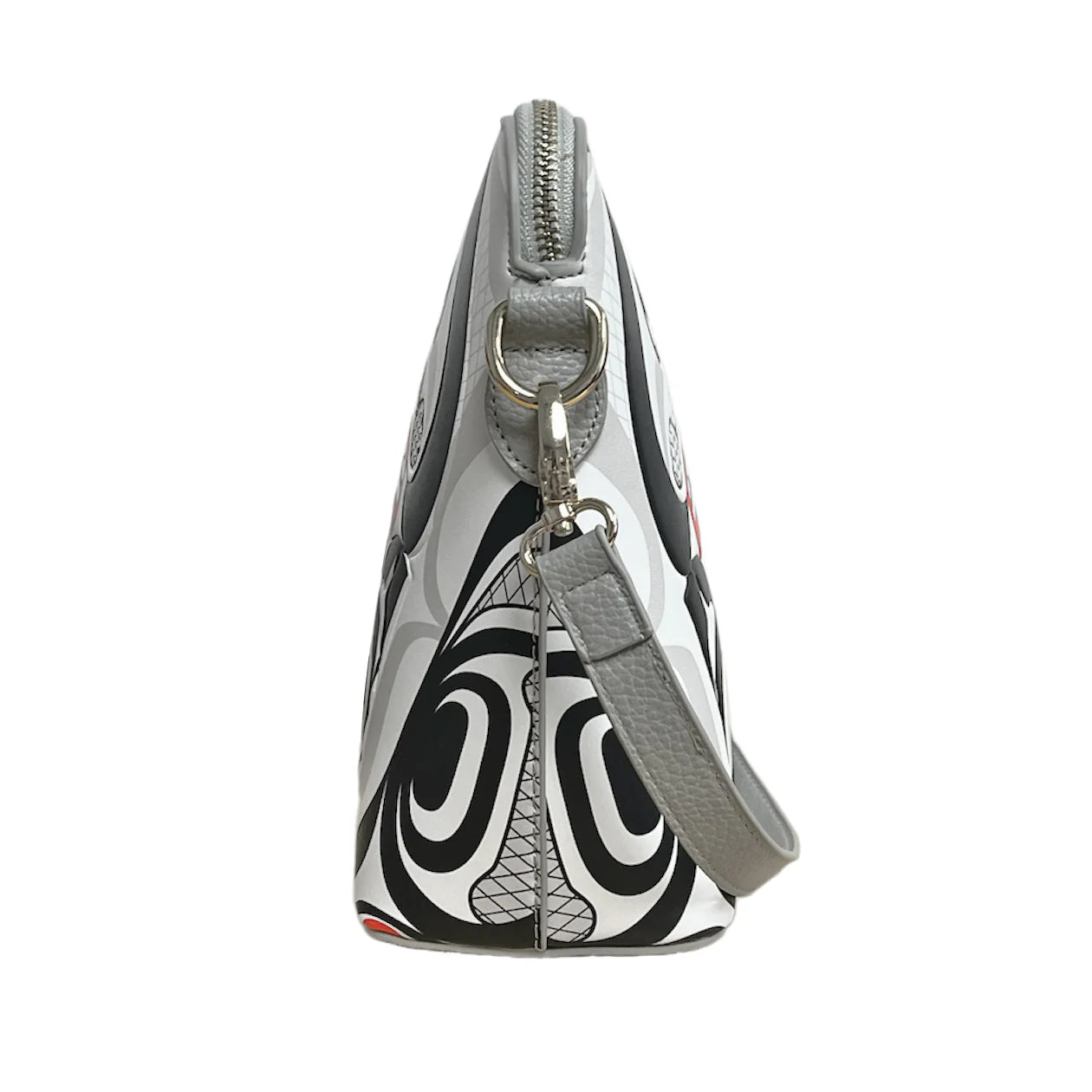 Curtis Wilson Killer Whale Crosshatch Art Bag