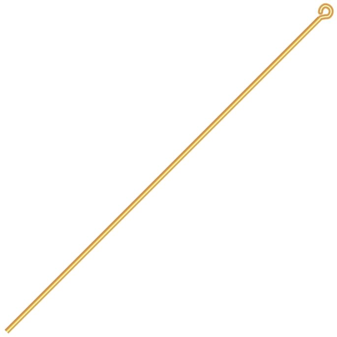 3" Eye Pins - Gold