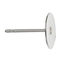 Flat Ear Post 8mm