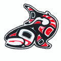 Jamie Sterritt Salmon Iron-On Patch