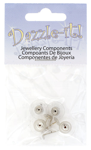 Ear Studs with Barrel Clutch