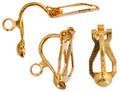 Earring Clip-On w Hook (Gold)