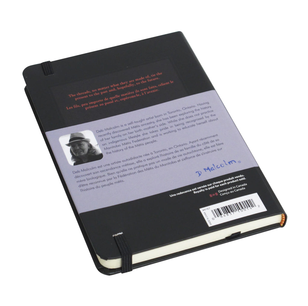 Deb Malcolm Silver Threads Hardcover Journal