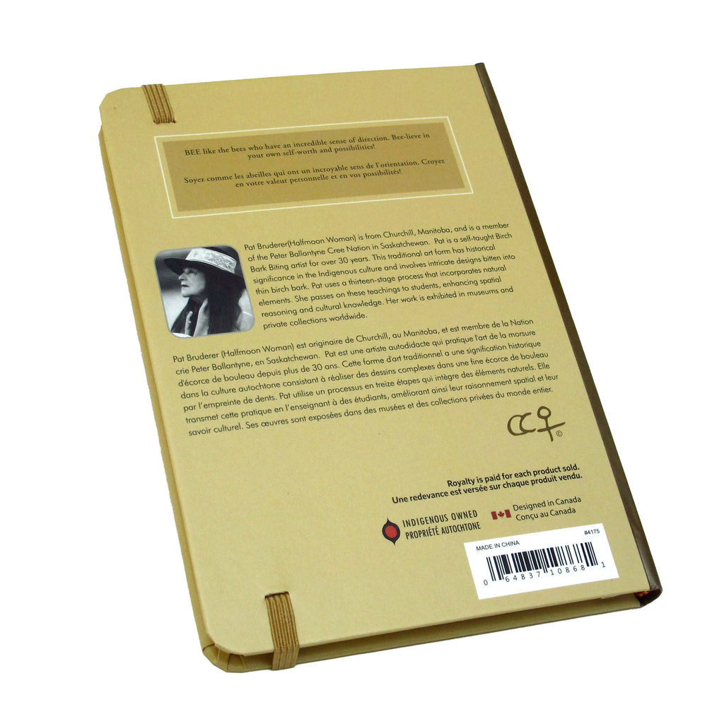 Pat Bruderer Bee-Lieve Hardcover Journal