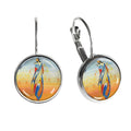 Not Forgotten Glass Dome Earrings