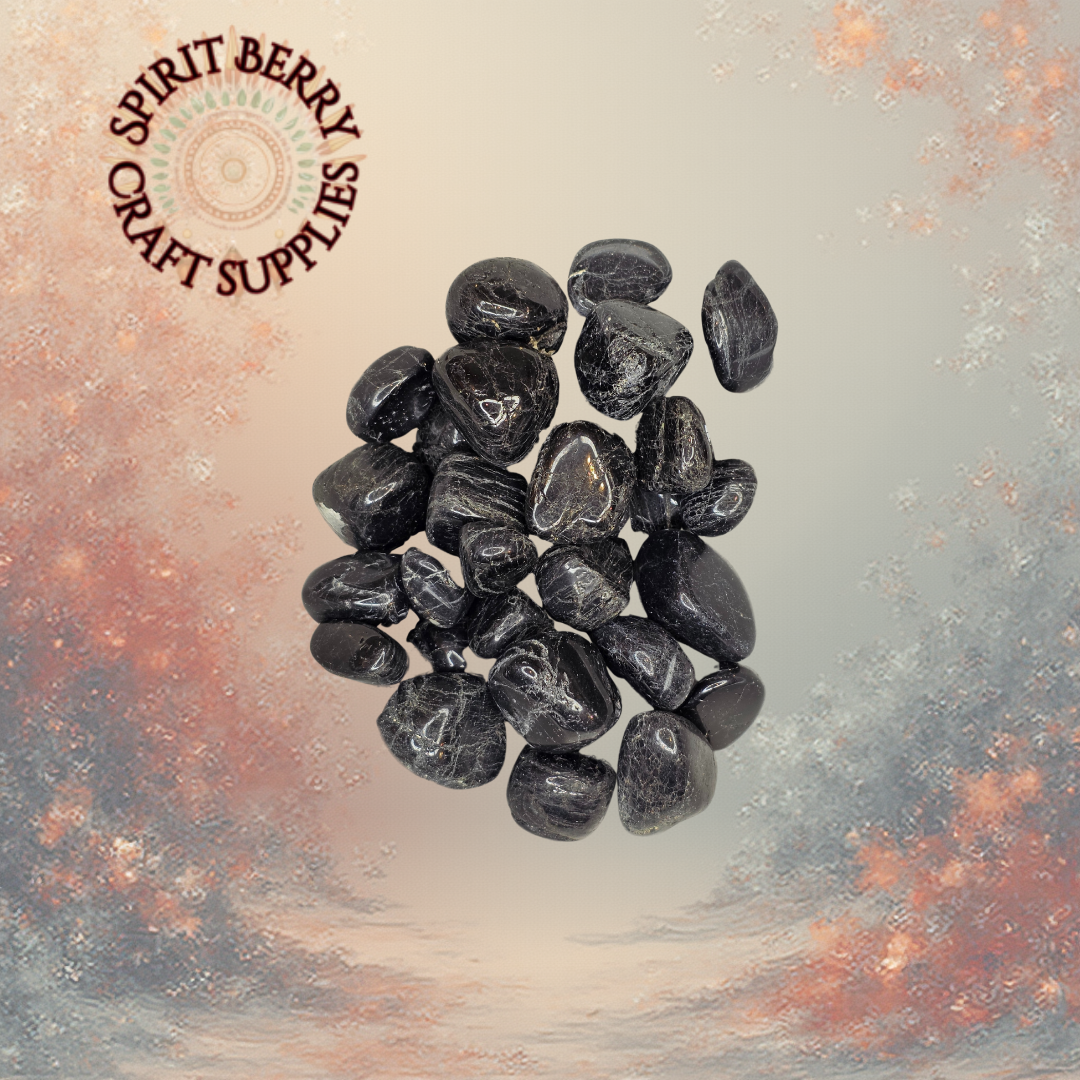 Black Tourmaline Tumbled Stone
