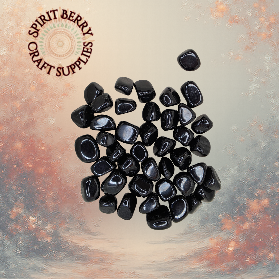 Black Obsidian Tumble Stone
