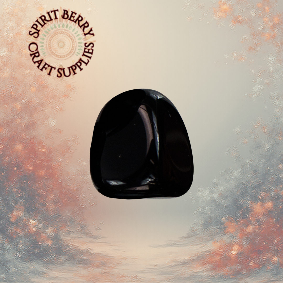 Black Obsidian Tumble Stone
