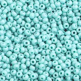 Seed Bead 10/0 Opaque Turquoise