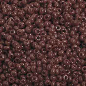 Seed Bead 10/0 Opq. Dark Red