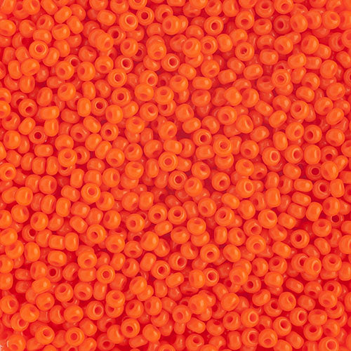 Seed Bead 10/0 Opaque Orange