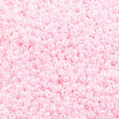 10/0 Pearl Pale Pink Dyed Beads