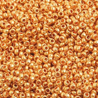 10/0 Metallic Gold Beads