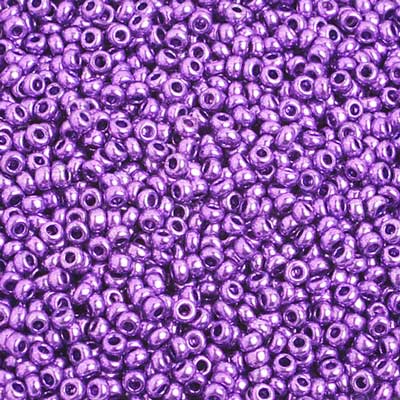Seed Bead 10/0 Metallic Purple