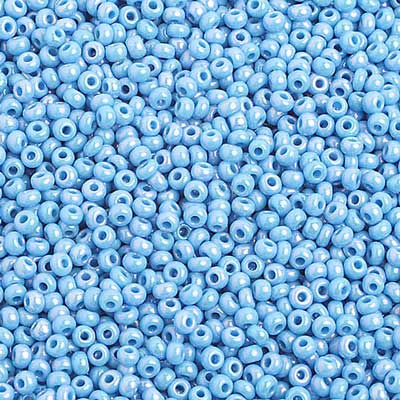 Seed Bead 10/0 Opq. Lt. Blue AB