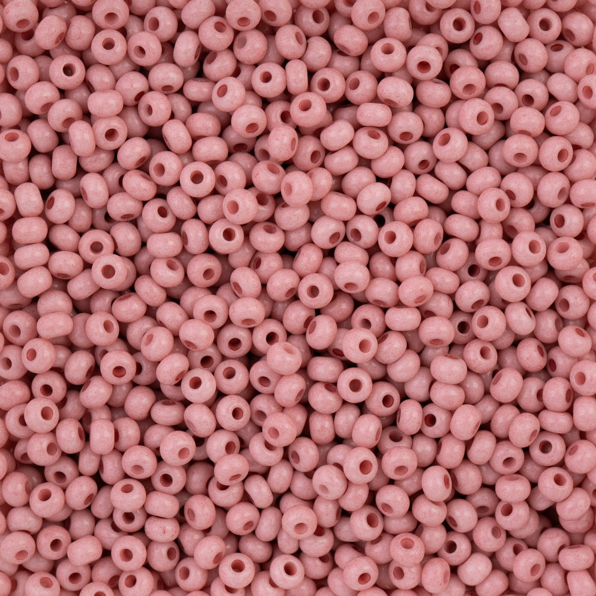 Pony Beads (6/0) - Chalk Pink Solgel