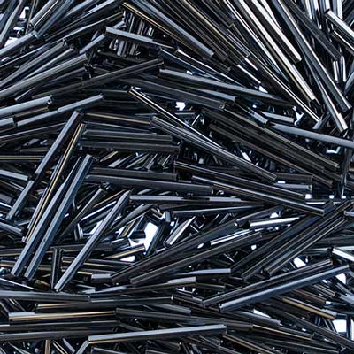 30 mm Bugles - Metallic Gunmetal