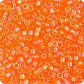 Delicas 11/0 Light Orange Transparent AB