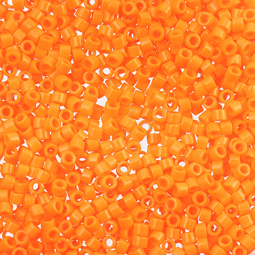 Orange Opaque Delicas 11/0