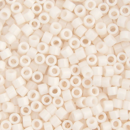 White Bisque Opaque Delicas 11/0