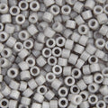 Delicas 11/0 Light Grey Smoke Opaque