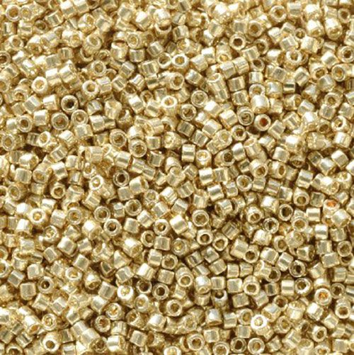 Delicas 11/0 Duracoat Galvanized Bright Gold