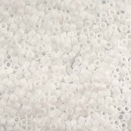 Chalk White Opaque Delicas 11/0
