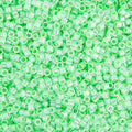 Delicas 11/0 Light Crystal Green Ceylon