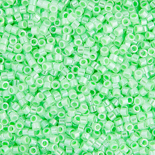 Light Crystal Green Ceylon Delicas 11/0