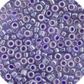 Delicas 11/0 Crystal Violet Ceylon Lined-Dyed