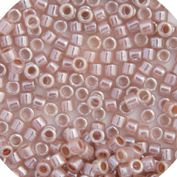 Crstl. Taupe Cey. Lined-Dyed  Delicas 11/0