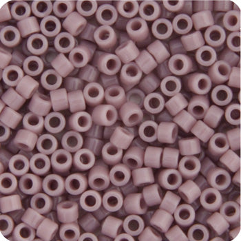 Mauve Opaque Delicas 11/0