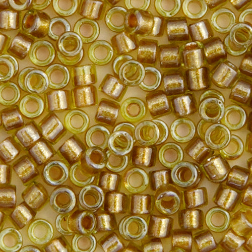 Gold Honey Sparkle Chartreuse Delicas 11/0