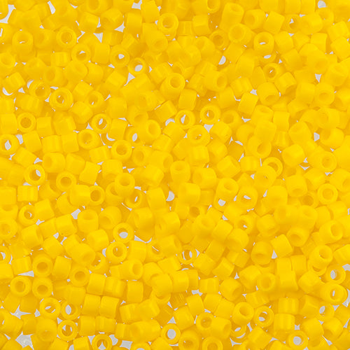 Yellow Canary Delicas 11/0