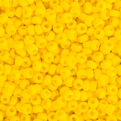 6/0 Ponybead Golden Yellow Opaq.