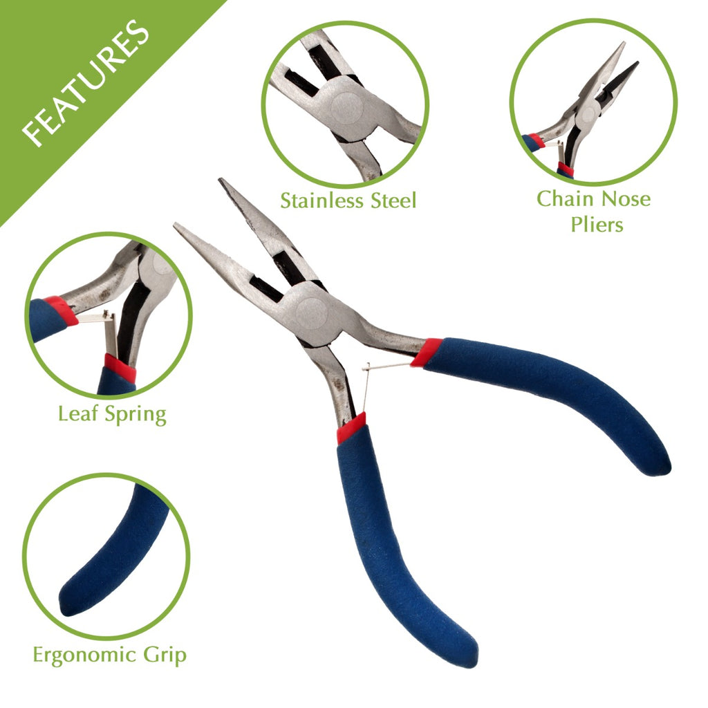 Chain Nose Pliers w/ Cutter