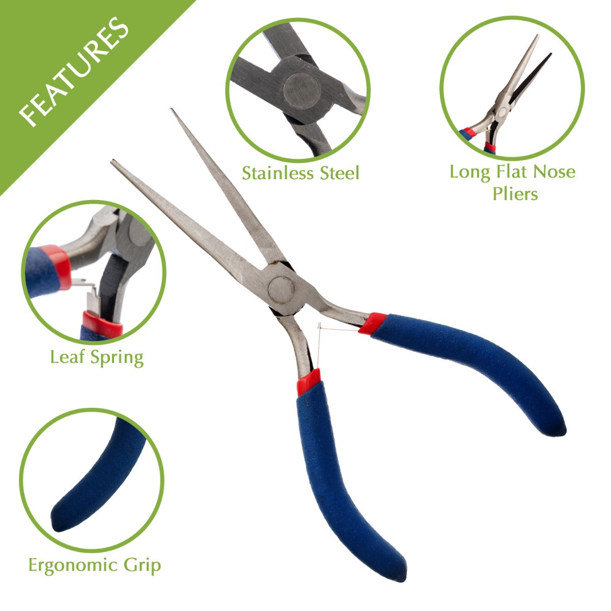 Long Flat Nose Plier
