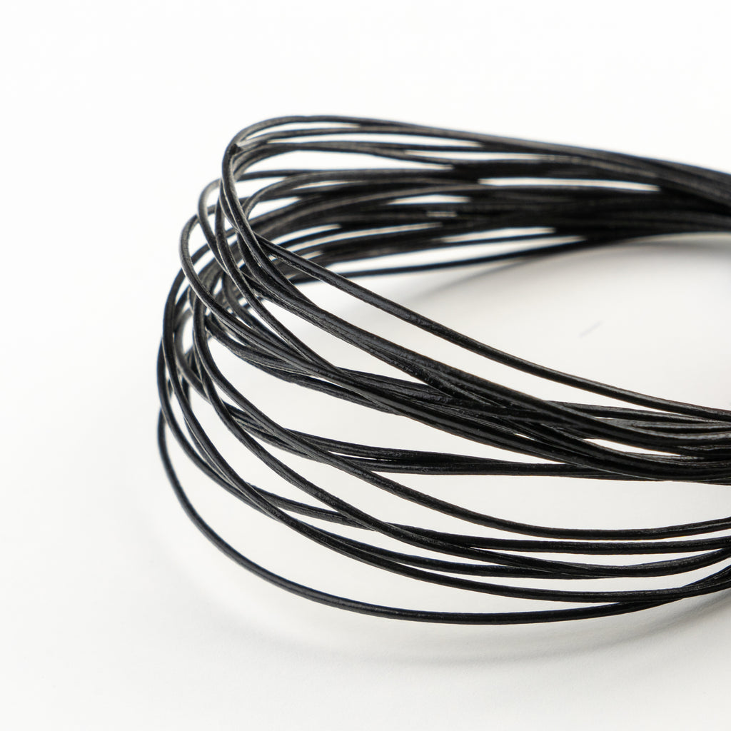 Leather Cord 5 yrds (1 mm)