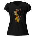 V-Neck T-Shirt - Leaf Dancer